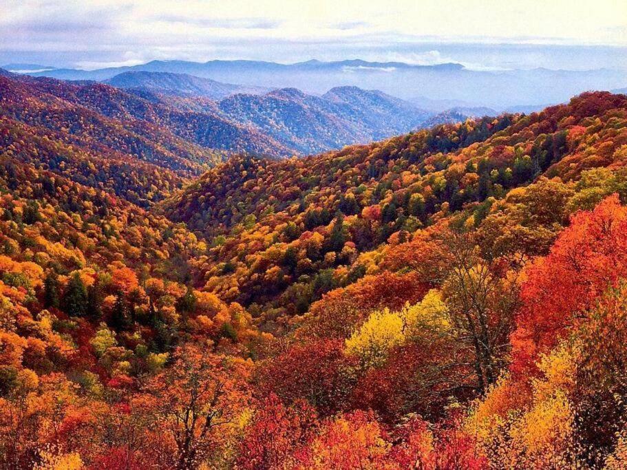 Whiskey Ridge Lodge, A Restored 1940S Gem, 2 Mins From Downtown, Breathtaking City Views, Custom Game Room, And Spacious Elegance Gatlinburg Kültér fotó